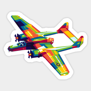 P-61 Black Widow Sticker